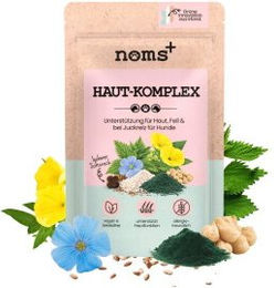 noms+ Haut & Fell Komplex für Hunde mit Biotin und Nachtkerzenöl 200g – Bild 1 von 1