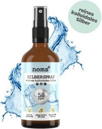 noms+ Silberspray für Hunde und Katzen mit 50ppm kolloidalem Silber zur Wundpflege und Hautpflege – Bild 1 von 3