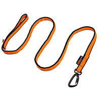 Produktbild von Non-stop dogwear Bungee Joggingleine für Hunde aus Polyester Orange Schwarz 2,8 m - 2,8 m