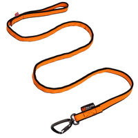 Produktbild von Non-stop dogwear Bungee Leash 2.0 Hundeleine für Jogging und Fahrrad aus Polyester 2,8m Orange - 2,8 m