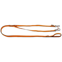 Non-stop dogwear Bungee Leash Double Hundeleine Orange – Bild 1 von 12