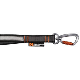 Non-stop dogwear Bungee Touring Hundeleine verstellbar Schwarz aus Polyester – Bild 1 von 9