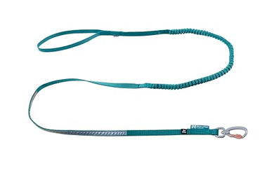 Produktbild von Non-stop dogwear Bungee Touring Joggingleine für Hunde aus Nylon in Türkis 3,8m