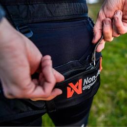 Non-stop dogwear CaniX Belt 2.0 Laufgurt für Hunde Schwarz Größe S – Bild 1 von 4