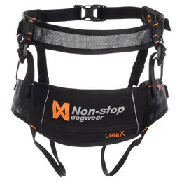 Non-stop dogwear CaniX Belt Laufgurt für Hunde aus Nylon in Schwarz Größe S – Bild 1 von 8