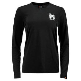 Non-stop dogwear Drirelease Wool Longsleeve T-Shirt Damen Schwarz S – Bild 1 von 4