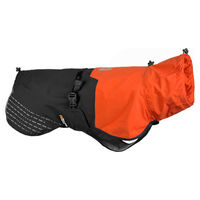 Produktbild von Non-stop dogwear Fjord Raincoat Regenmantel für Hunde orange schwarz Größe 80 wasserdicht