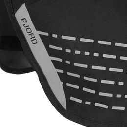 Non-stop dogwear Fjord Raincoat wasserdichter Regenmantel für kleine Hunde Orange Schwarz Größe 30 – Bild 1 von 2