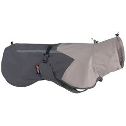 Produktbild von Non-Stop Dogwear Fjord Regenmantel 2.0 für Hunde Grau Rückenlänge 30 cm