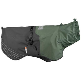 Non-stop dogwear Fjord Regenmantel für Hunde wasserdicht und atmungsaktiv Grün/Grau Größe 60 – Bild 1 von 4