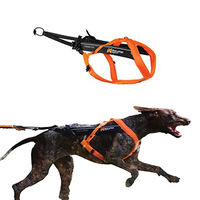 Produktbild von Non-stop dogwear Freemotion Harness 5.0 Hundegeschirr Schwarz Orange Größe 9