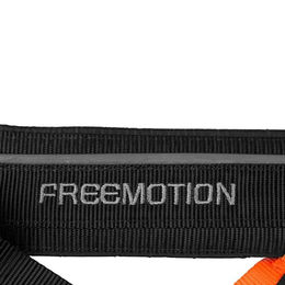 Non-stop dogwear Freemotion Harness 5.0 Y-Geschirr für Hunde aus Nylon in Rosa Schwarz Größe 5 – Bild 1 von 3