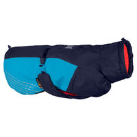 Produktbild von Non-stop dogwear Glacier Dog Jacket 2.0 Hundejacke für den Winter marine türkis rot Größe 60 wasserabweisend