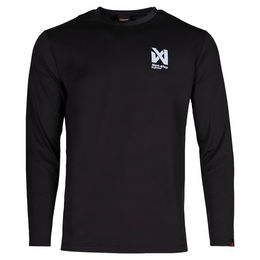 Non-stop dogwear Herren Drirelease Wool Longsleeve T-Shirt Schwarz Größe S – Bild 1 von 1