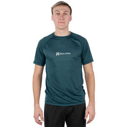 Non-stop dogwear Herren T-Shirt CaniX Tech Tee teal Größe L – Bild 1 von 1