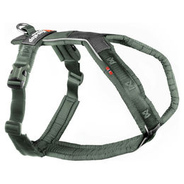 Non-stop dogwear Hundegeschirr Line Harness 5.0 Y-Geschirr aus Nylon in Grün wasserabweisend – Bild 1 von 2