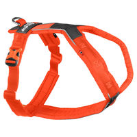 Produktbild von Non-stop dogwear Hundegeschirr Line Harness 5.0 Y-Geschirr aus Nylon in Orange