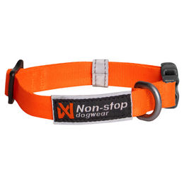 Produktbild von Non-stop dogwear Hundehalsband Tumble Collar für Welpen aus Nylon in Orange Größe XS