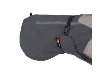 Non-stop dogwear Hundejacke Fjord Raincoat 2.0 Regenmantel grau wasserdicht und winddicht aus Polyester – Bild 1 von 5