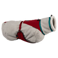 Produktbild von Non-stop dogwear Hundejacke Trekking Fleece Jacket grau türkis Größe 30