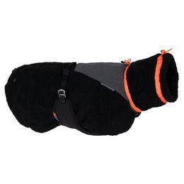 Produktbild von Non-stop dogwear Hundejacke Trekking Fleece Jacket schwarz/orange Größe 55
