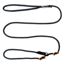 Non-Stop Dogwear Hundeleine Retriever Leash aus Polyester Schwarz 1,6 m – Bild 1 von 4