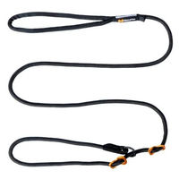 Produktbild von Non-Stop Dogwear Hundeleine Retriever Leash aus Polyester Schwarz - 1,6 m