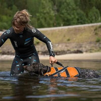 Produktbild von Non-stop dogwear Hundeschwimmweste Safe Life Jacket 2.0 Orange Größe 6