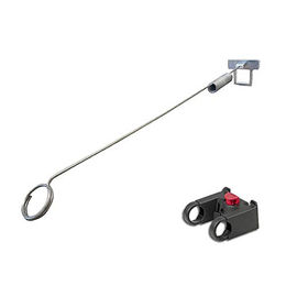 Non-stop dogwear KlickFix Antenna Bikejöring und Scooterjöring Fahrrad-Führhalter aus Aluminium in Schwarz – Bild 1 von 5