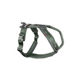 Produktbild von Non-stop dogwear Line Harness 5.0 Hundegeschirr aus Nylon in Waldgrün