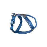 Produktbild von Non-stop dogwear Line Harness 5.0 Hundegeschirr Y-Geschirr aus Nylon Blau Größe 8