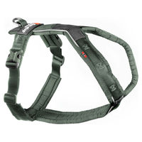 Produktbild von Non-stop dogwear Line Harness 5.0 Hundegeschirr Y-Geschirr aus Nylon in Grün Größe 4 wasserabweisend