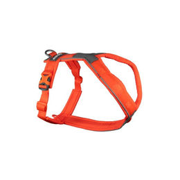 Produktbild von Non-stop dogwear Line Harness 5.0 Hundegeschirr Y-Geschirr aus Nylon Orange Mini