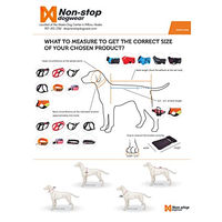 Produktbild von Non-stop dogwear Line Harness 5.0 Hundegeschirr Y-Geschirr aus Nylon Schwarz Größe G 5 wasserabweisend