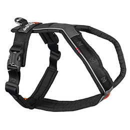 Non-stop dogwear Line Harness 5.0 Hundegeschirr Y-Geschirr aus Nylon Schwarz Klein – Bild 1 von 11