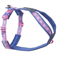 Produktbild von Non-stop dogwear Line Harness 5.0 Rachel Pohl Edition Hundegeschirr Y-Geschirr Lila Rosa Größe 7