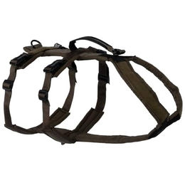 Non-stop dogwear Line Harness Long Sportgeschirr für Hunde in Oliv Grün Größe 5 – Bild 1 von 9