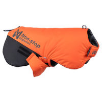 Produktbild von Non-stop dogwear Long Distance+ Rennjacke für Hunde Orange Größe M wasserdicht aus bluesign-geprüftem Material