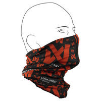 Produktbild von Non-stop dogwear Multiscarf Schlauchtuch für Hunde rot/schwarz