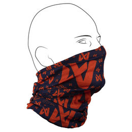 Produktbild von Non-stop dogwear Multiscarf Schlauchtuch für Hunde aus Polyester Orange Blau