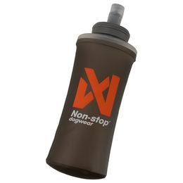 Non-stop dogwear NS Softflask Trinkflasche aus TPR Grau 500 ml - 500 ml – Bild 1 von 8