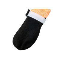 Produktbild von Non-stop dogwear Pfotenschuhe Protector Bootie High Schwarz/Orange Größe M wasserabweisend