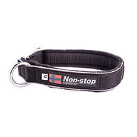 Produktbild von Non Stop Dogwear Polar Collar Reflektionshalsband für Hunde Welpe Schwarz Größe S aus Nylon wasserabweisend