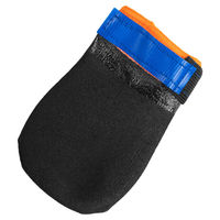 Produktbild von Non-stop dogwear Protector Booties Hundeschuhe wasserdicht aus Gummi Schwarz Größe M - 4 x 1 Set