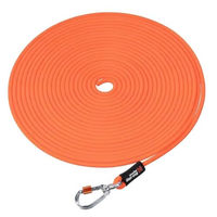 Produktbild von Non-Stop Dogwear Protector Round Long Line Schleppleine aus Biothane Orange 10 m - 10 m