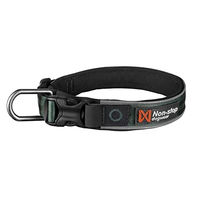 Produktbild von Non-stop dogwear Roam Collar gepolstertes Hundehalsband aus Nylon für Riesenrassen Grün XXL