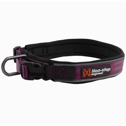 Non-stop dogwear Roam Collar gepolstertes Hundehalsband aus Nylon für Riesenrassen Lila XXXL – Bild 1 von 6