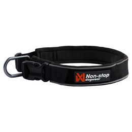 Non-stop dogwear Roam Collar Hundehalsband aus Nylon Schwarz Größe XS – Bild 1 von 3