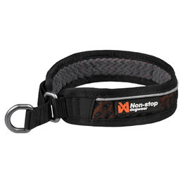 Non-stop dogwear Rock Collar 3.0 Hundehalsband aus Nylon Schwarz Größe S – Bild 1 von 2