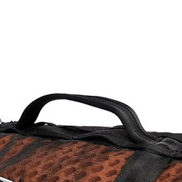 Non-stop dogwear Rock Harness Long Hundegeschirr Schwarz/Orange Größe L – Bild 1 von 5